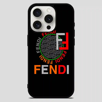 Fendi Circle iPhone 15 Pro Max Case