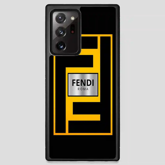 Fendi Yellow Samsung Galaxy Note 20 Ultra Case