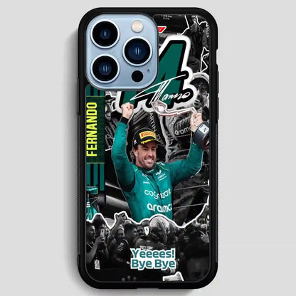 Fernando Alonso Bye Bye iPhone 13 Pro Max Case