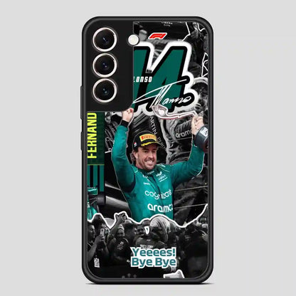 Fernando Alonso Bye Bye Samsung Galaxy S22 Case