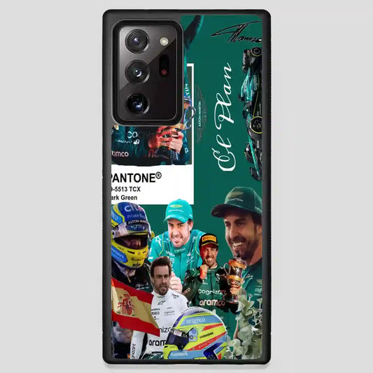 Fernando Alonso Collage Samsung Galaxy Note 20 Ultra Case