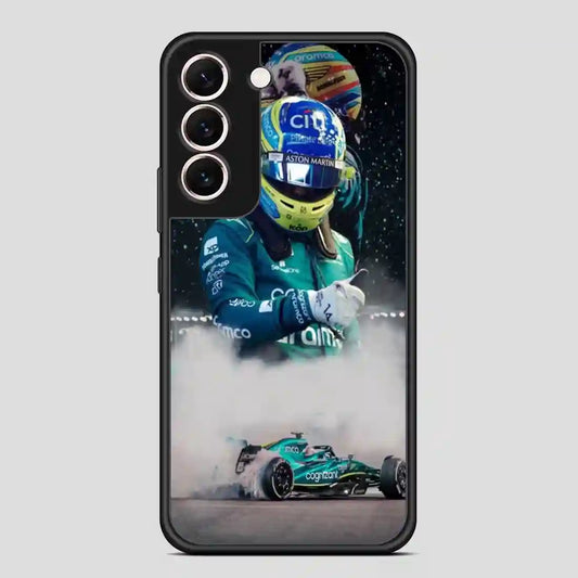 Fernando Alonso Helmet Samsung Galaxy S22 Case