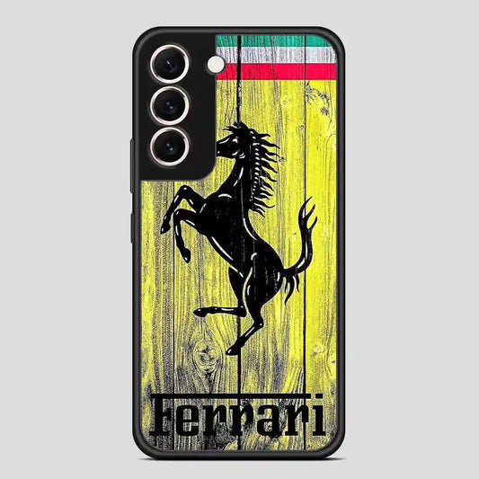 Ferrari Art Wood Samsung Galaxy S22 Case