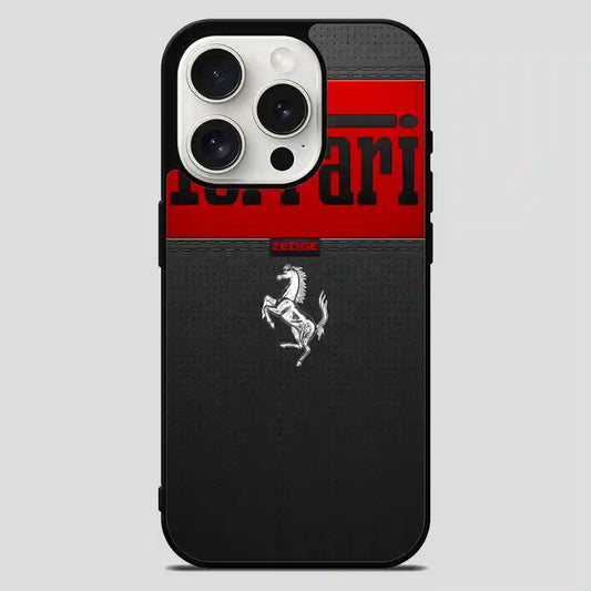 Ferrari Car Logo iPhone 15 Pro Max Case