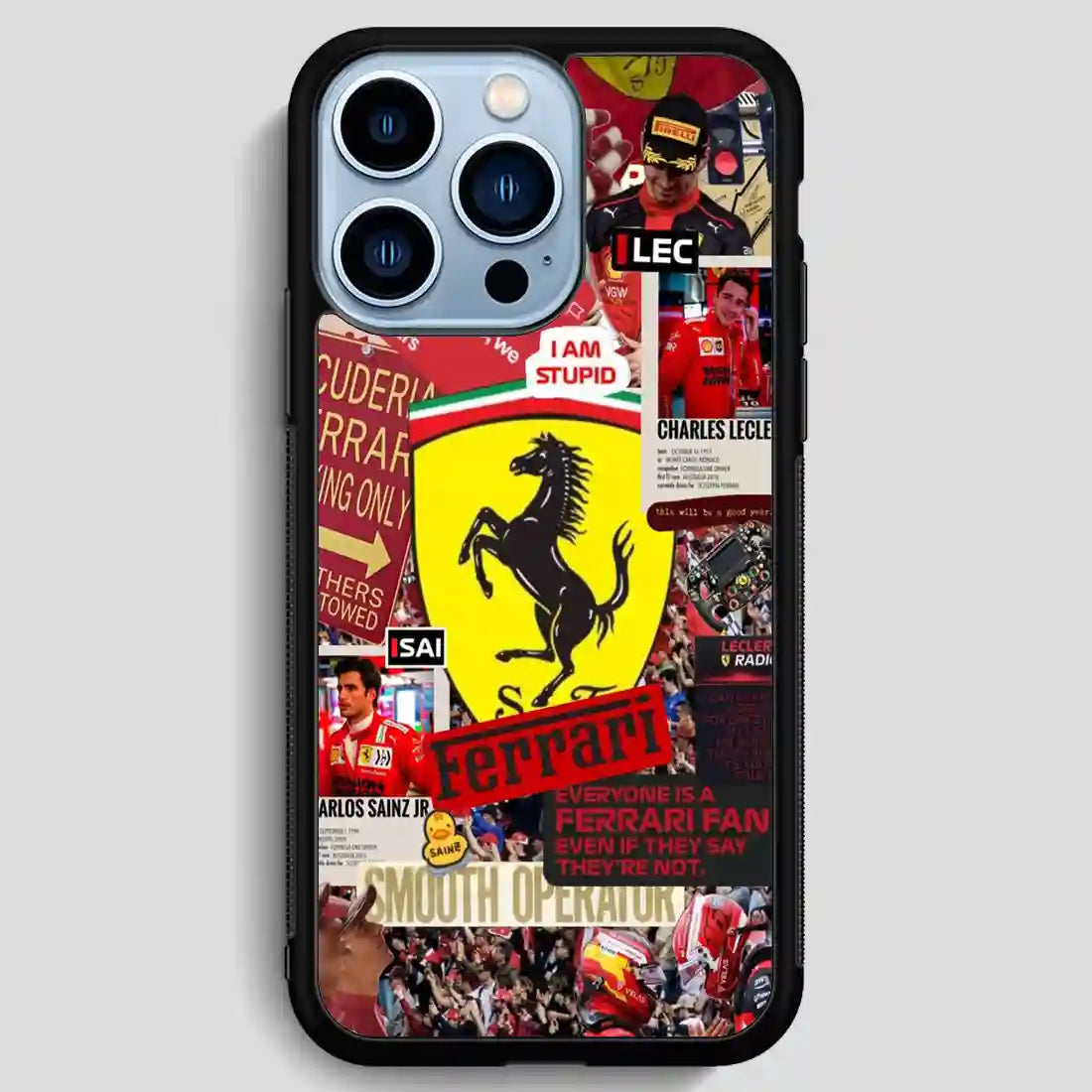 Ferrari Carlos Sainz Jr iPhone 13 Pro Max Case