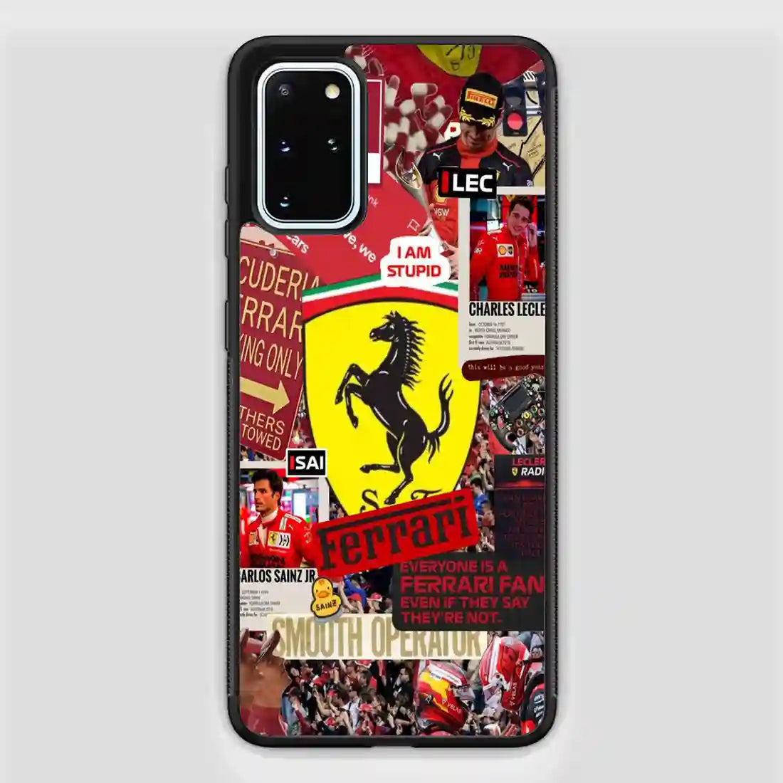 Ferrari Carlos Sainz Jr Samsung Galaxy S20 Plus Case