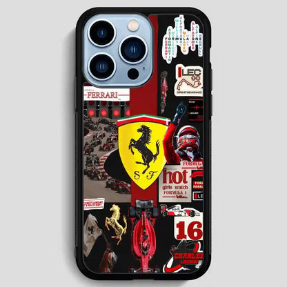 Ferrari Collage iPhone 13 Pro Max Case