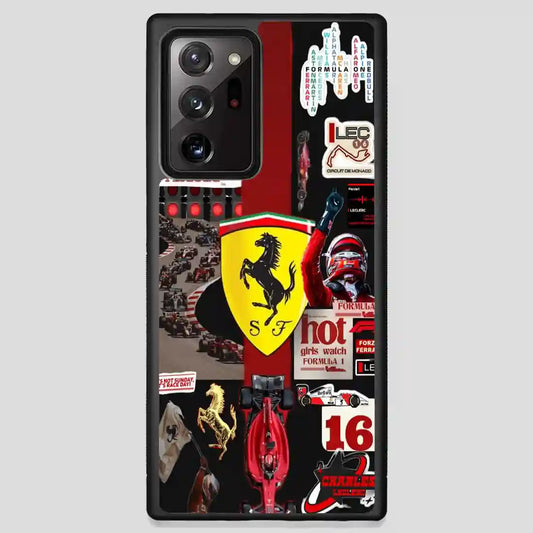 Ferrari Collage Samsung Galaxy Note 20 Ultra Case