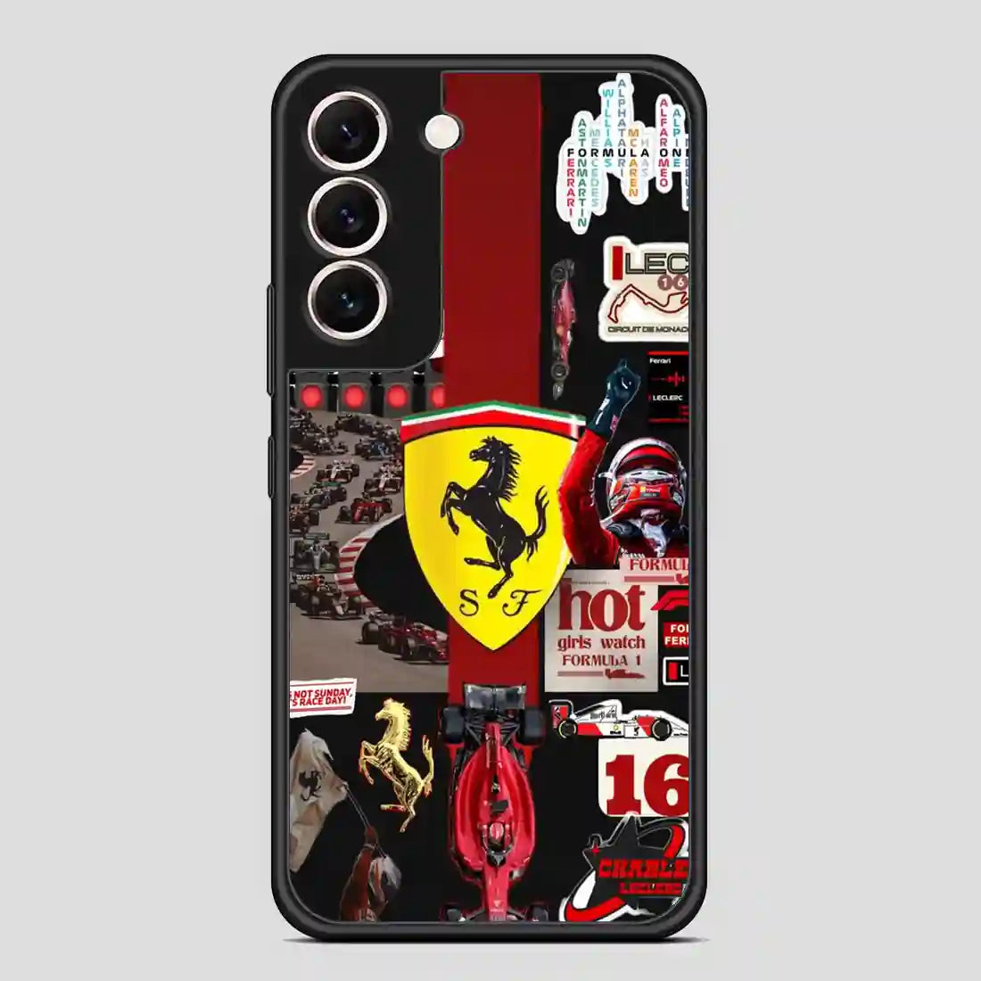 Ferrari Collage Samsung Galaxy S22 Case