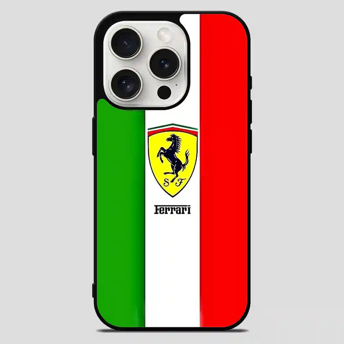 Ferrari Flag Italy iPhone 15 Pro Max Case