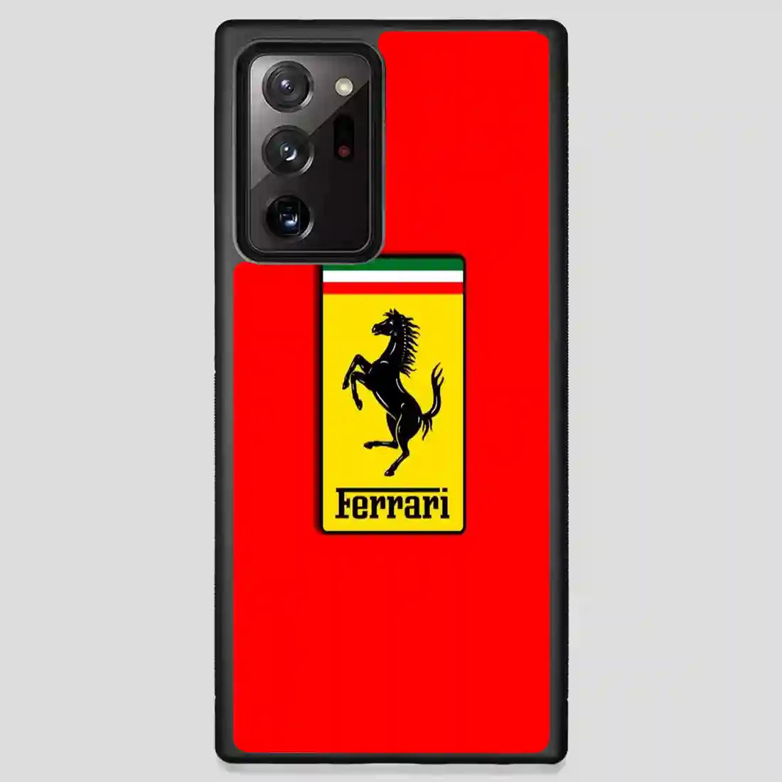 Ferrari Logo Pattren Samsung Galaxy Note 20 Ultra Case