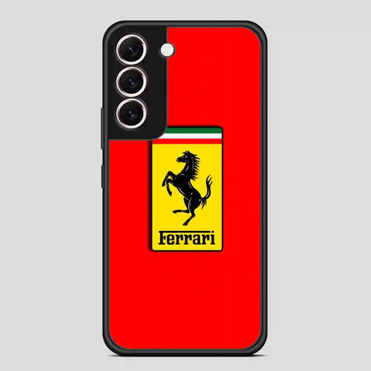 Ferrari Logo Pattren Samsung Galaxy S22 Case