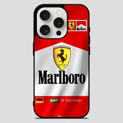 Ferrari Marlboro iPhone 15 Pro Max Case