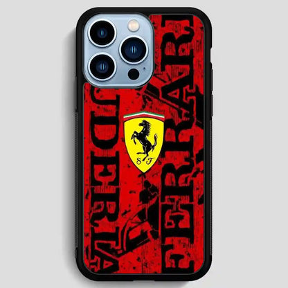 Ferrari Scuderia iPhone 13 Pro Max Case