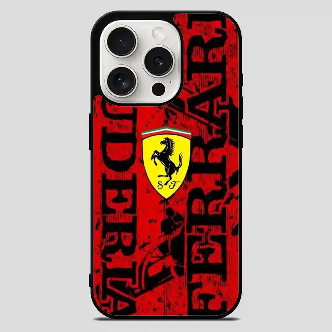 Ferrari Scuderia iPhone 15 Pro Max Case