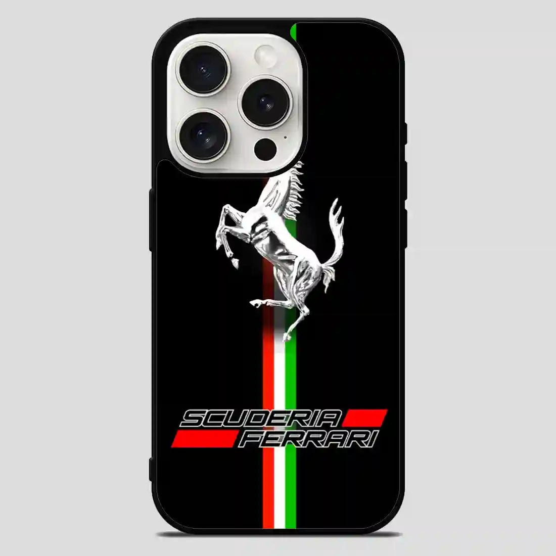 Ferrari Scuderia Italy iPhone 15 Pro Max Case