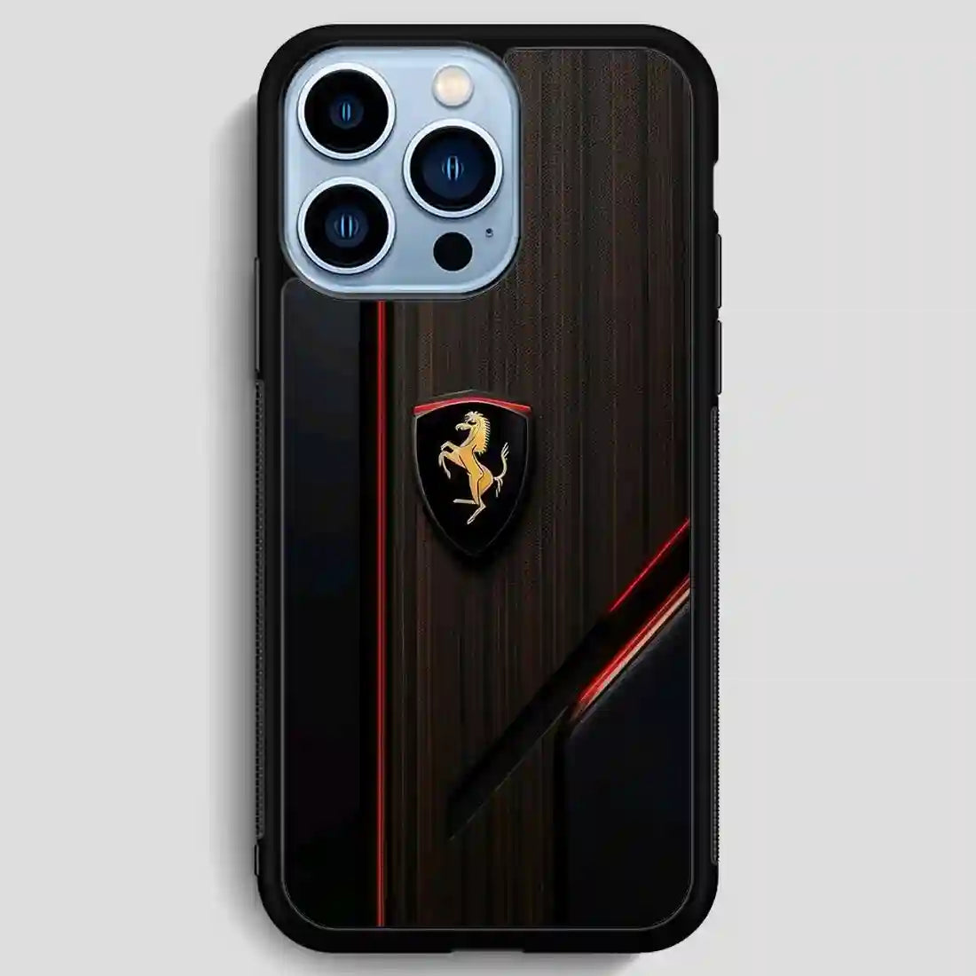 Ferrari Wood Art iPhone 13 Pro Max Case