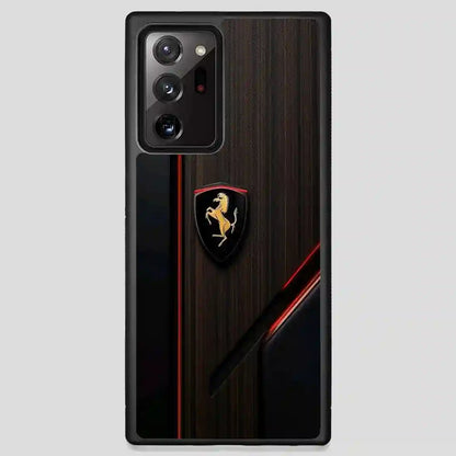 Ferrari Wood Art Samsung Galaxy Note 20 Ultra Case