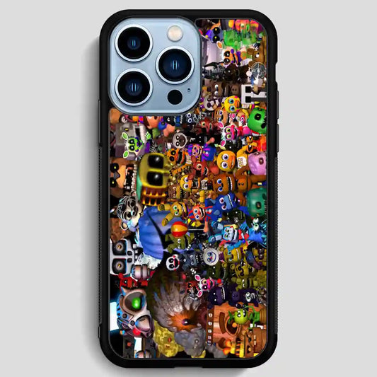 Fnaf All Charchter iPhone 13 Pro Max Case