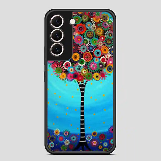 Folk Art Tree Of Life Samsung Galaxy S22 Case