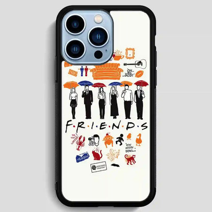 Friends The Tv Series Collage Cool iPhone 13 Pro Max Case