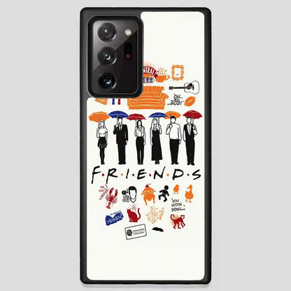 Friends The Tv Series Collage Cool Samsung Galaxy Note 20 Ultra Case