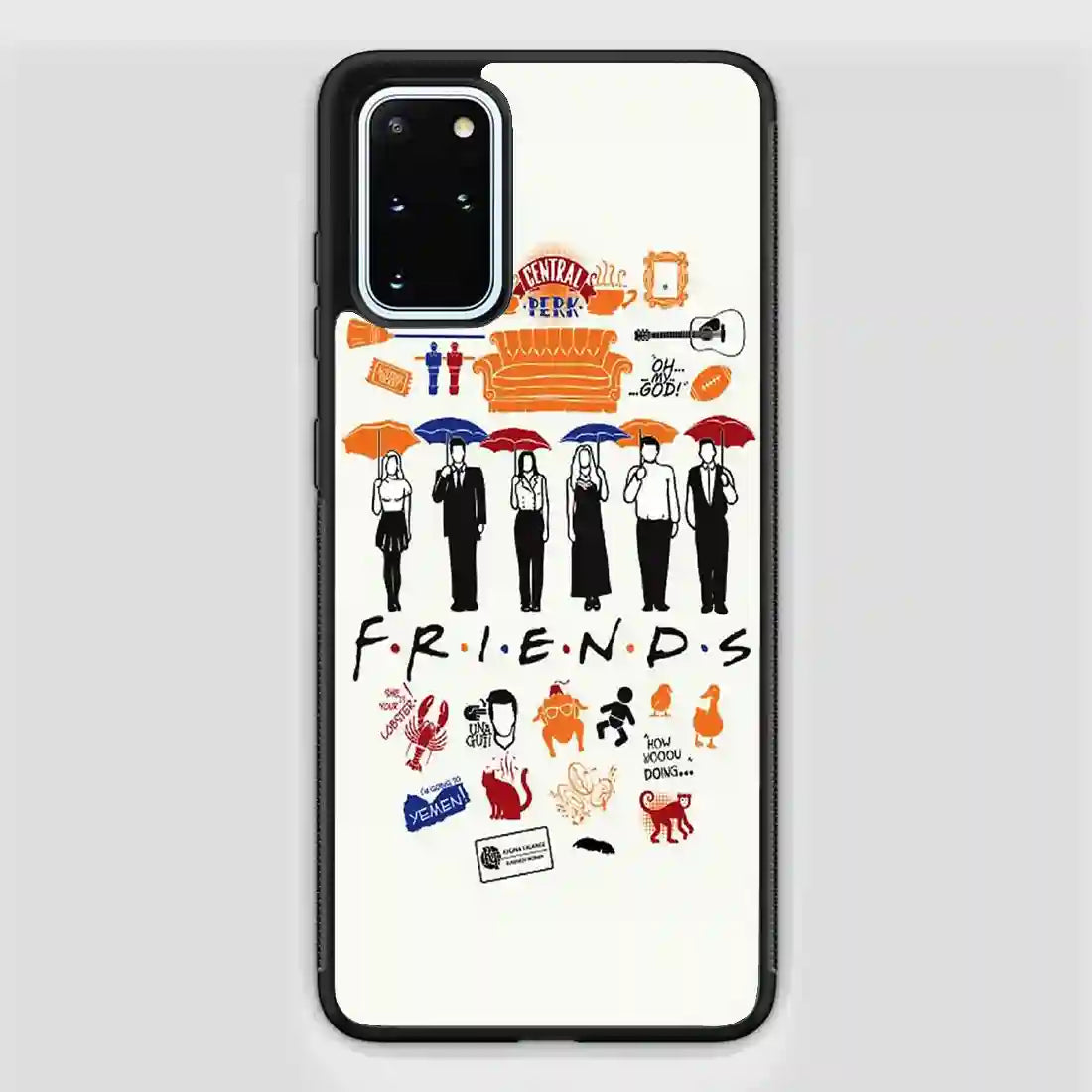 Friends The Tv Series Collage Cool Samsung Galaxy S20 FE Case