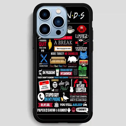 Friends The Tv Series Collage iPhone 13 Pro Max Case