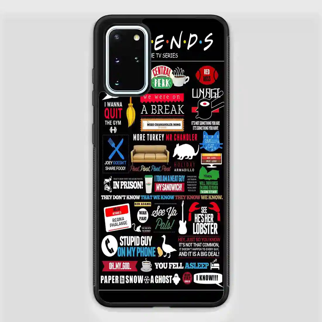 Friends The Tv Series Collage Samsung Galaxy S20 FE Case