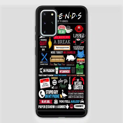 Friends The Tv Series Collage Samsung Galaxy S20 FE Case