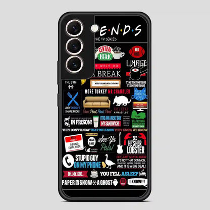 Friends The Tv Series Collage Samsung Galaxy S22 Case