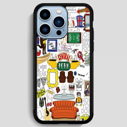 Friends The Tv Series Collage Simple iPhone 13 Pro Max Case