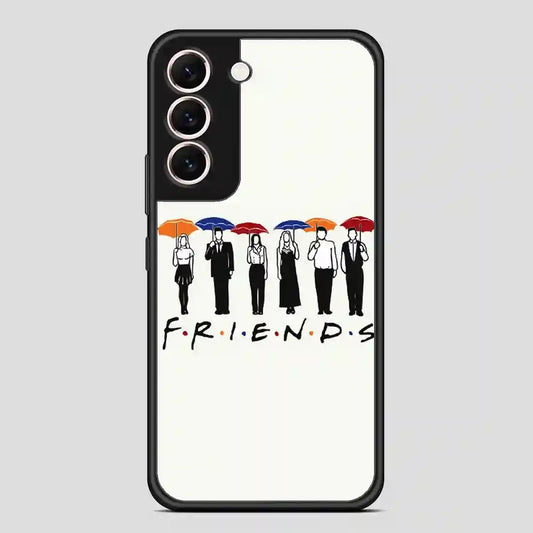 Friends The Tv Series Collage Vintage Samsung Galaxy S22 Case