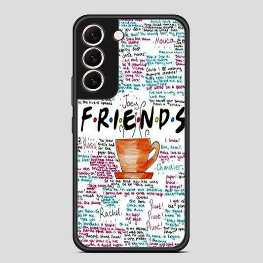 Friends Tv Show Collage Samsung Galaxy S22 Case