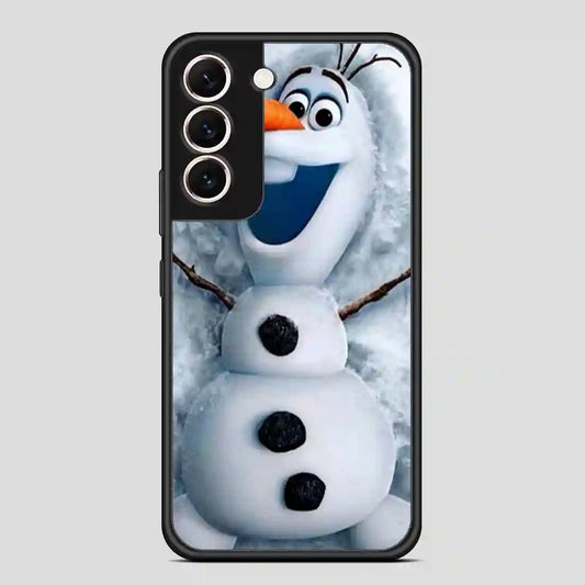 Frozen Olaf Retro Samsung Galaxy S22 Case