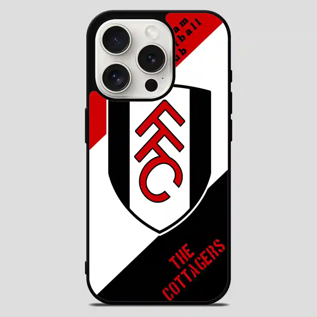 Fulham Football Club Logo iPhone 15 Pro Max Case