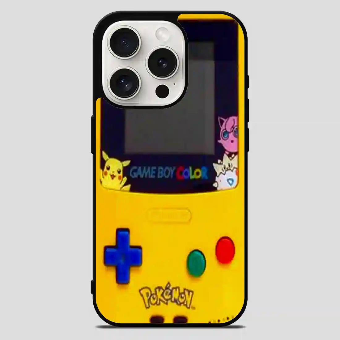 Game Boy Color Pokemon iPhone 15 Pro Max Case