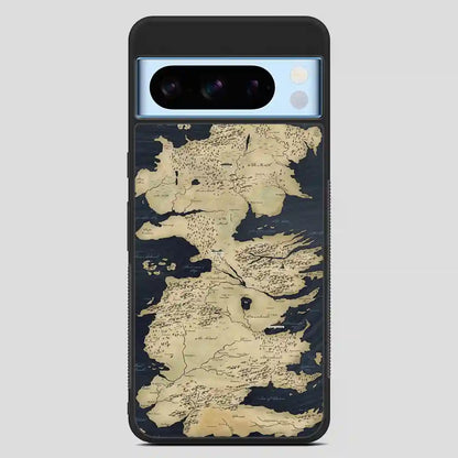 Game Of Thrones Cool World Map Google Pixel 8 Pro Case