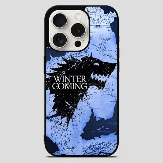 Game Of Thrones Map iPhone 15 Pro Max Case