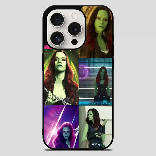 Gamora Daughter Thanos Collage iPhone 15 Pro Max Case