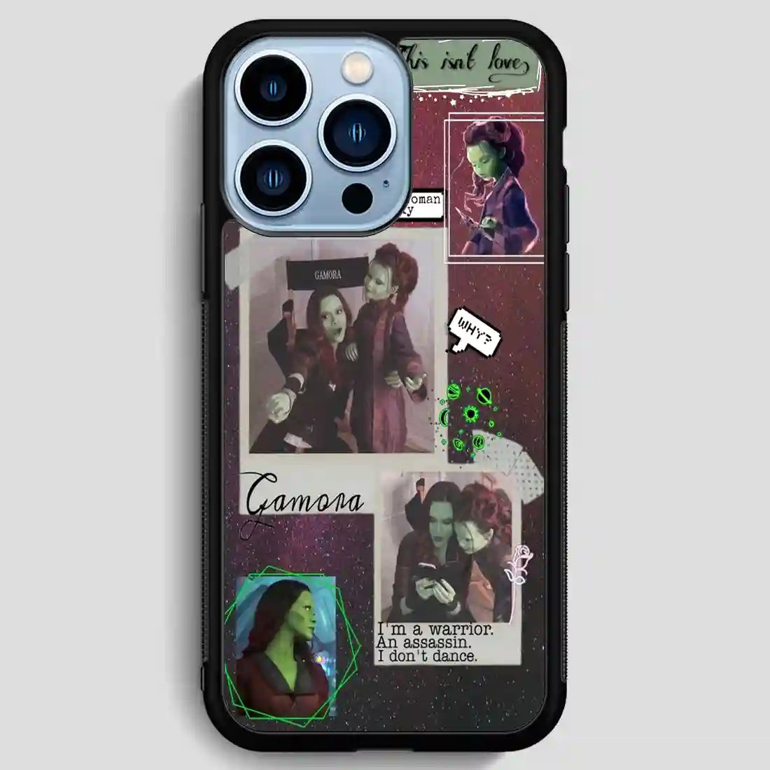 Gamora Daughter Thanos Green iPhone 13 Pro Max Case