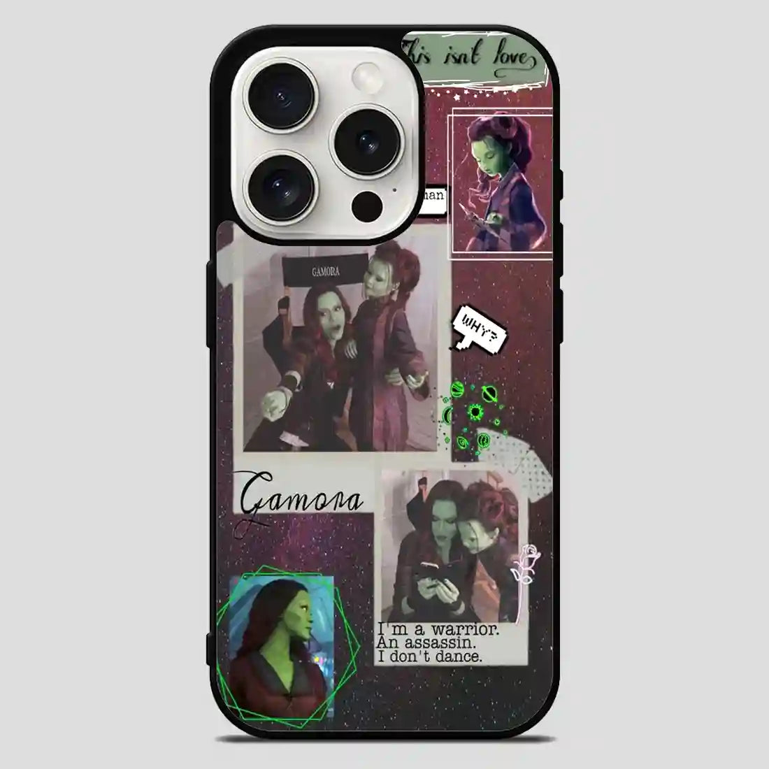 Gamora Daughter Thanos Green iPhone 15 Pro Max Case