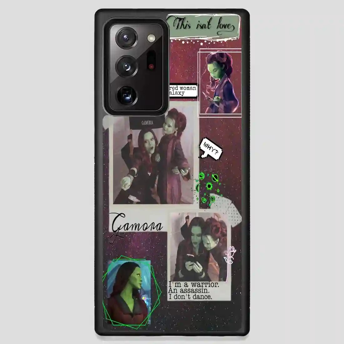 Gamora Daughter Thanos Green Samsung Galaxy Note 20 Ultra Case