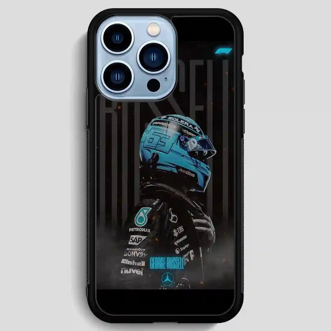 George Russell Formula One iPhone 13 Pro Max Case