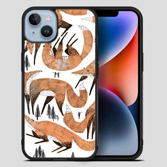 Giant Foxes iPhone 14 Plus Case