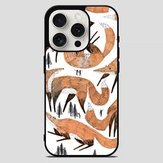 Giant Foxes iPhone 15 Pro Max Case