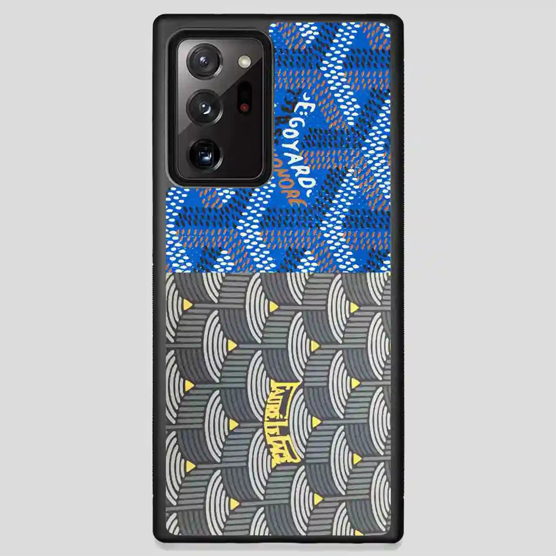 Goyard Art Blue Grey Samsung Galaxy Note 20 Ultra Case