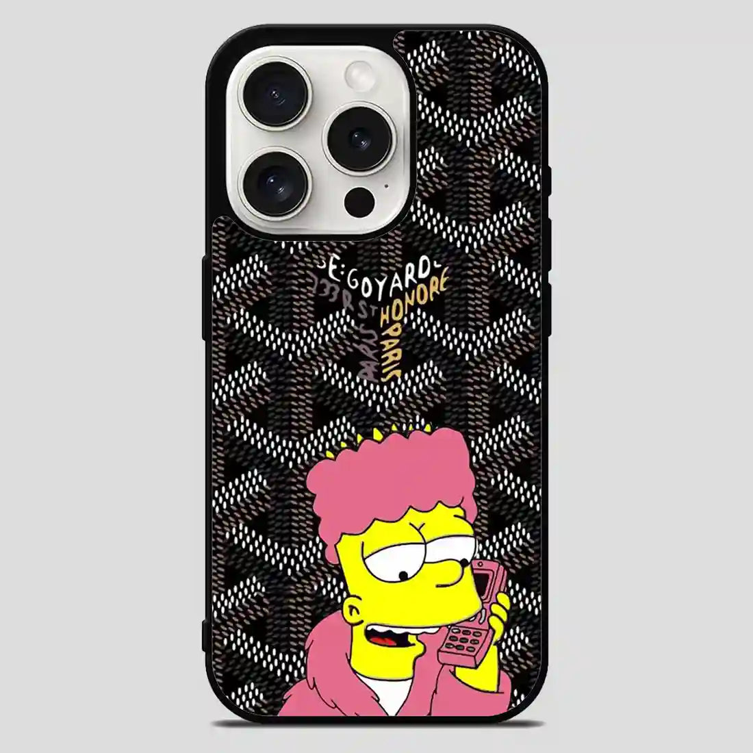 Goyard iPhone 15 Pro Max Case