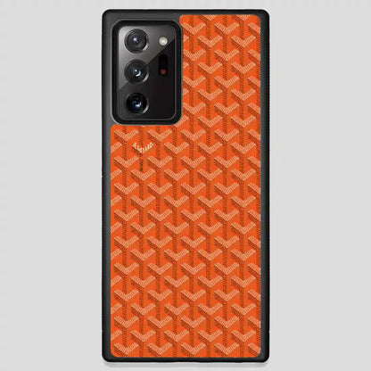 Goyard Orange Samsung Galaxy Note 20 Ultra Case