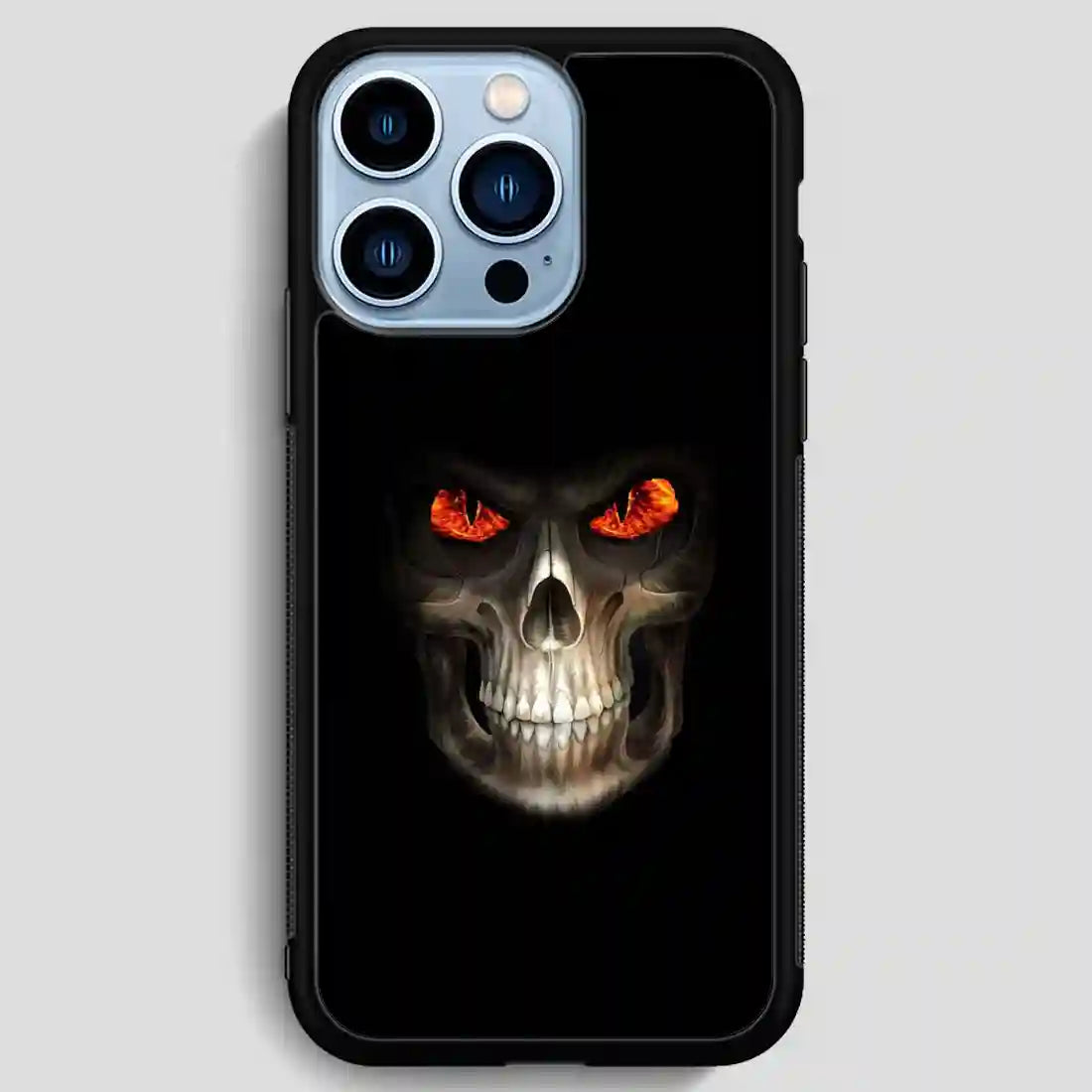 Grinning Skull Reaper Biker Evil Dark iPhone 13 Pro Max Case